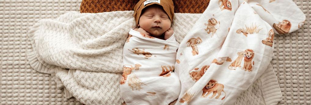 Snuggle Hunny Babydecken, Pucksack & Muslins