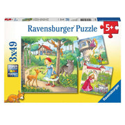 Kinderpuzzle Rapunzel, Rotkäppchen & der Froschkönig