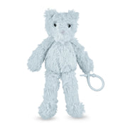 Lot de pailles en silicone Zoe, bleu multicolore