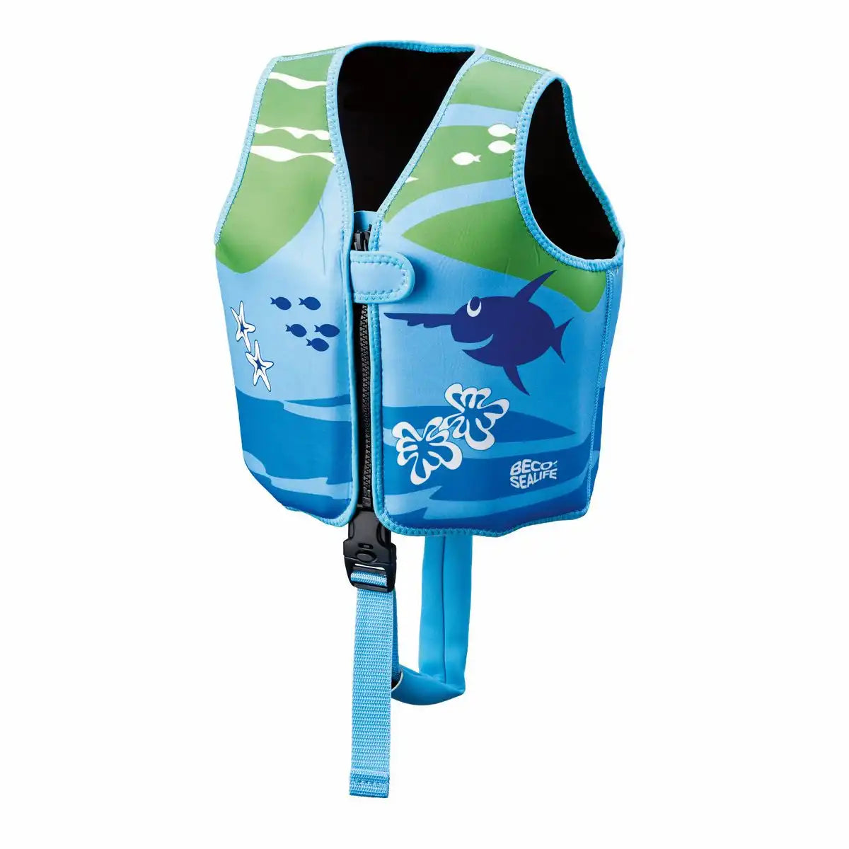 Lot de pailles en silicone Zoe, bleu multicolore