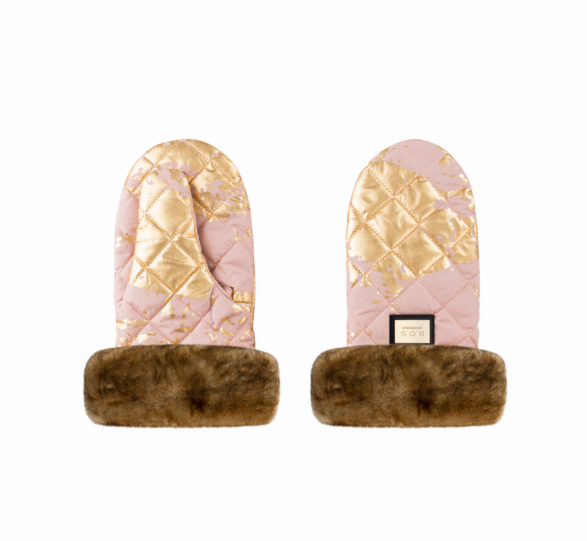 Schiebehandschuhe Pink Golden