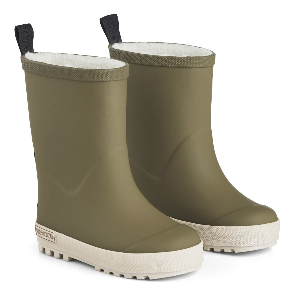 Mason Gummistiefel gefüttert Khaki - Sandy