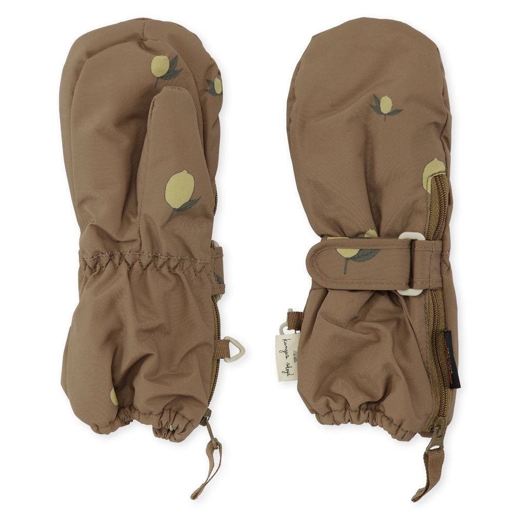 Nohr Schneehandschuhe Brown Lemon