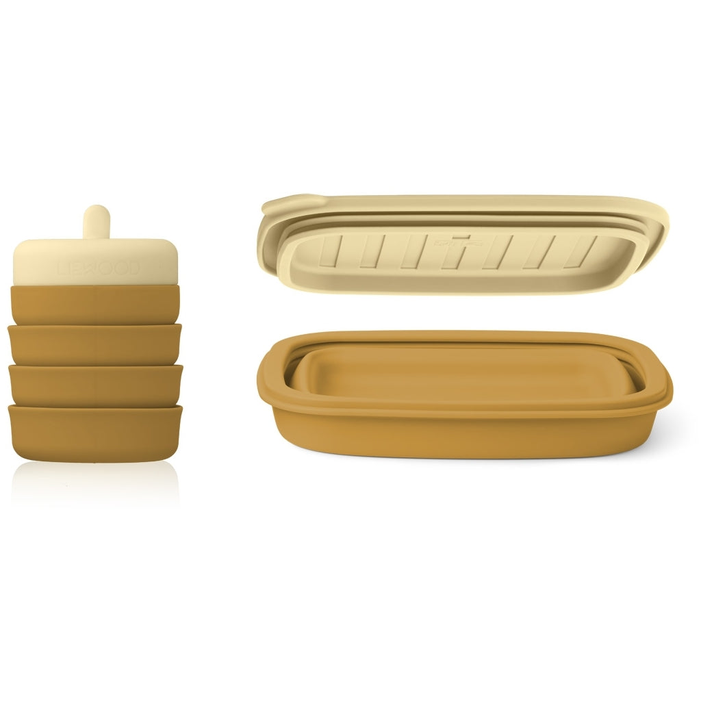 Faltbares Lunchset Jose Caramel - Safari