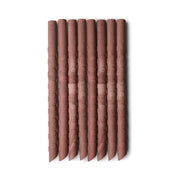 Ensemble de pailles Marbre Rouge
