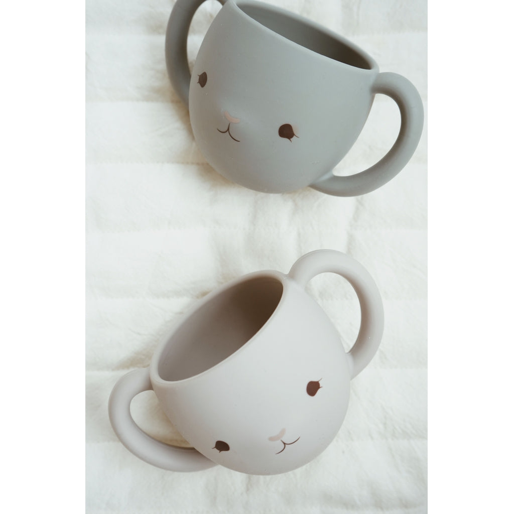 Lot de pailles en silicone Zoe, bleu multicolore