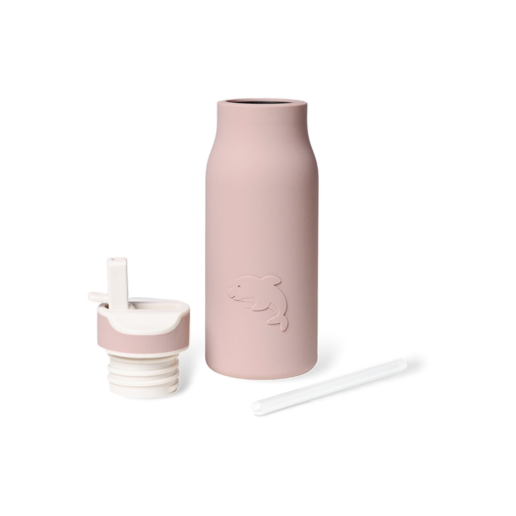 Lau Trinkflasche Delfin Woodrose 400 ml