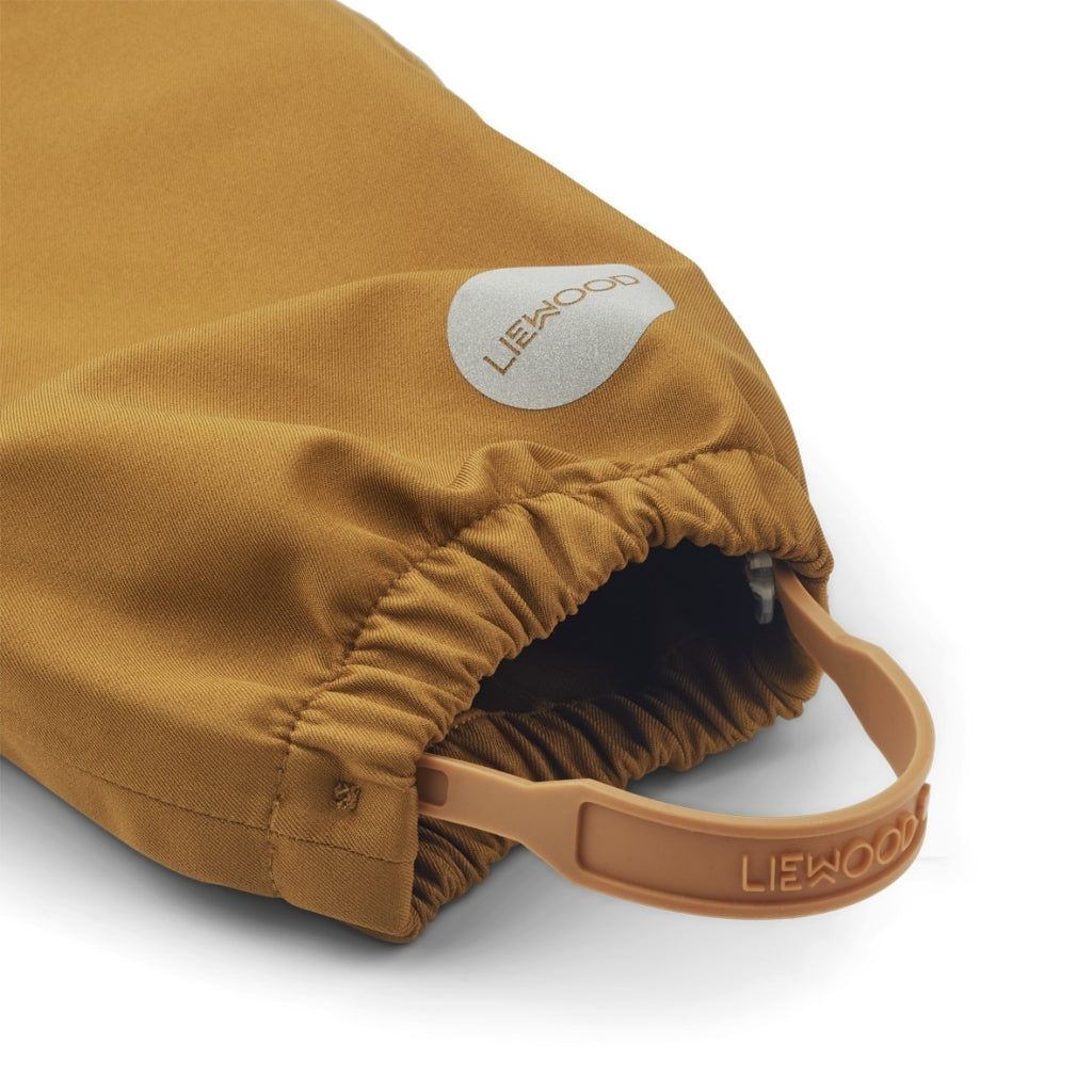 Parker Softshell Regenbekleidungsset Kariert Golden Caramel