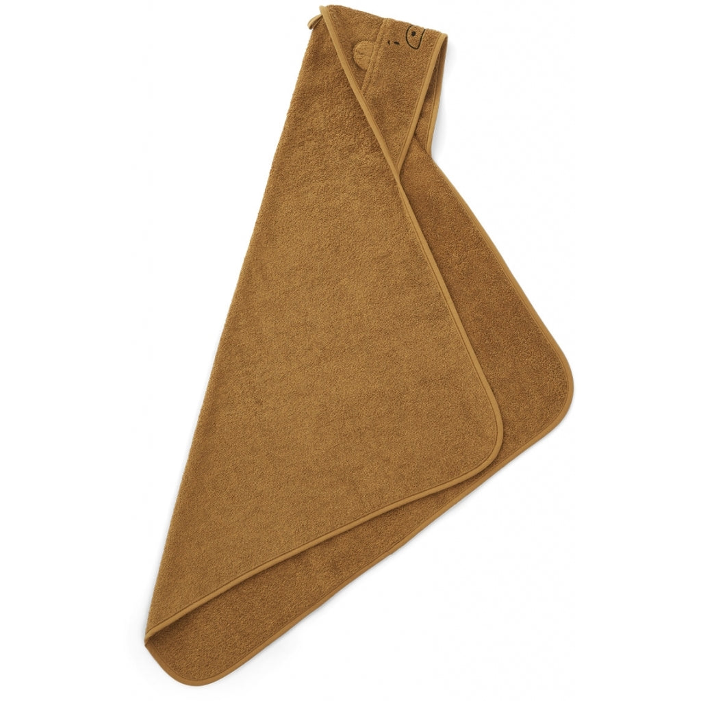 Albert Kapuzen Badetuch Bear Caramel (Grösse Baby)