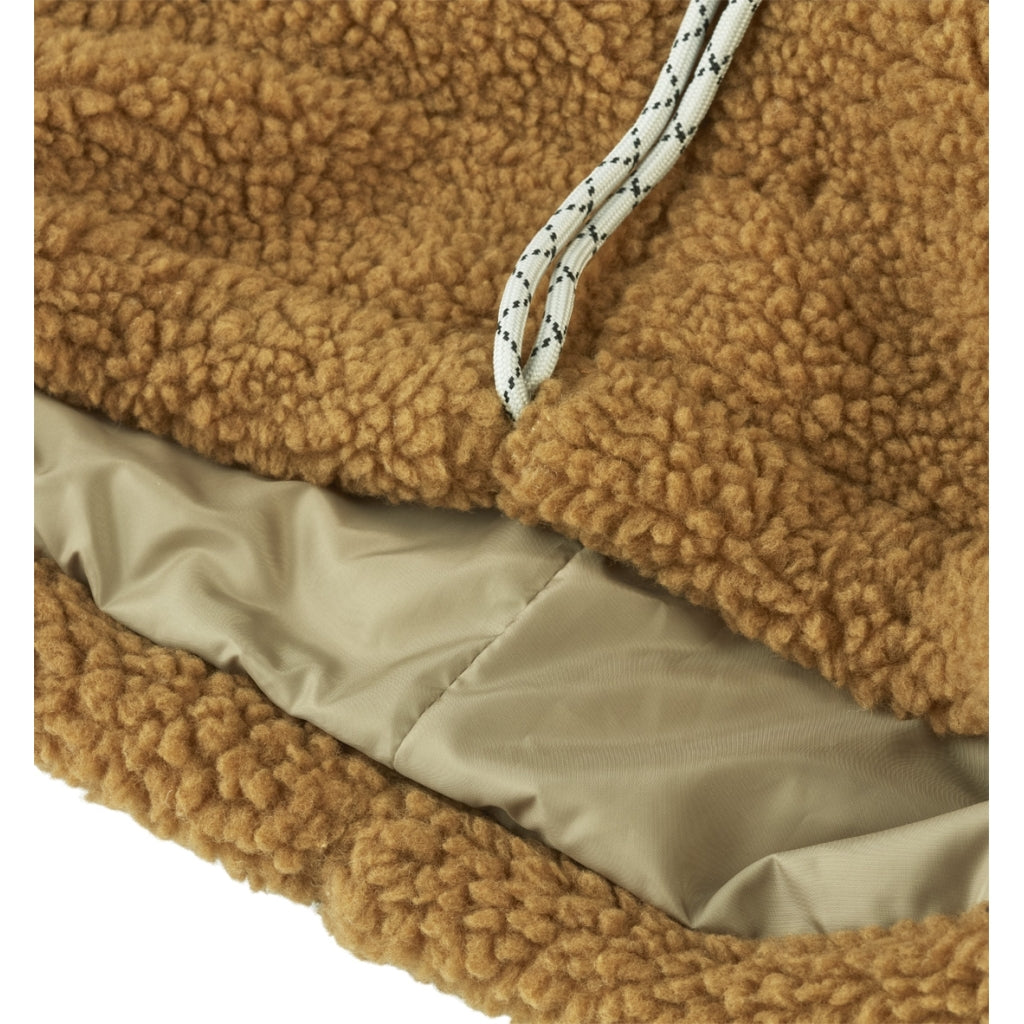 Calla Turnsack Teddystoff Caramel
