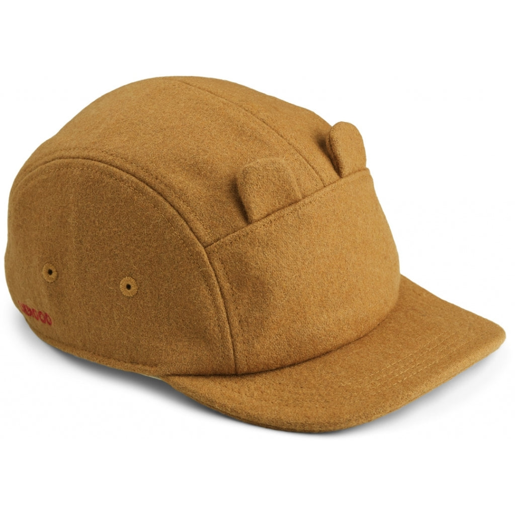 Oreilles en feutre de laine Reese Cap Caramel