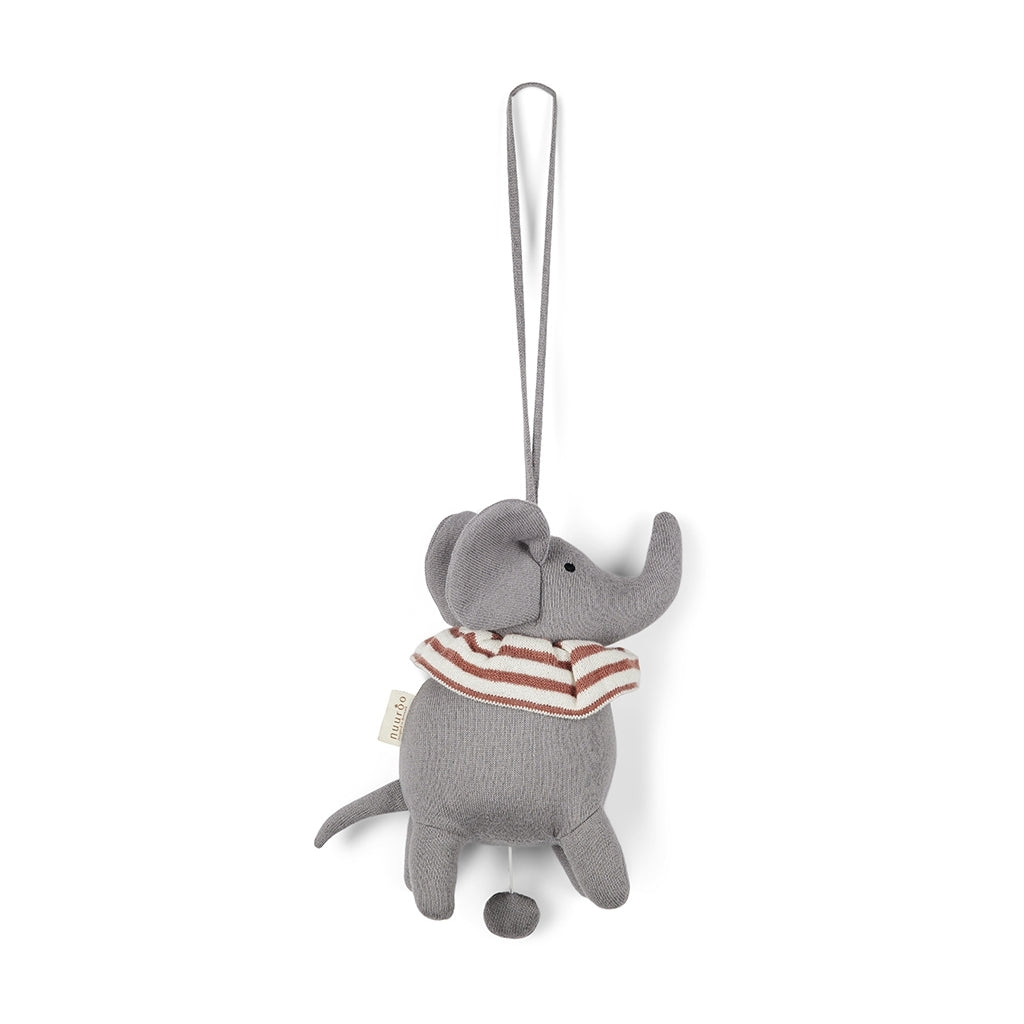 Musik Spieluhr Elefant Kragen braun