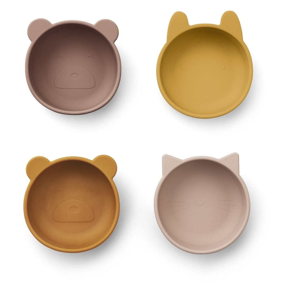 Silikon Schalen Set Iggy Rose Mix