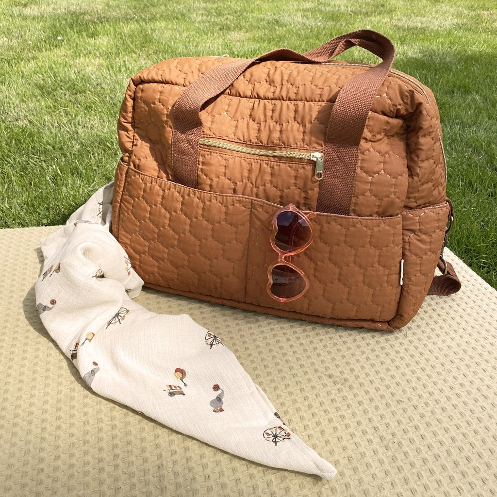 Wickeltasche Caramel