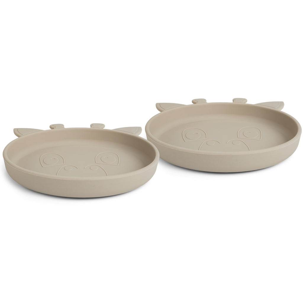 Akila Silikon Tellerset Giraffe Coblestone
