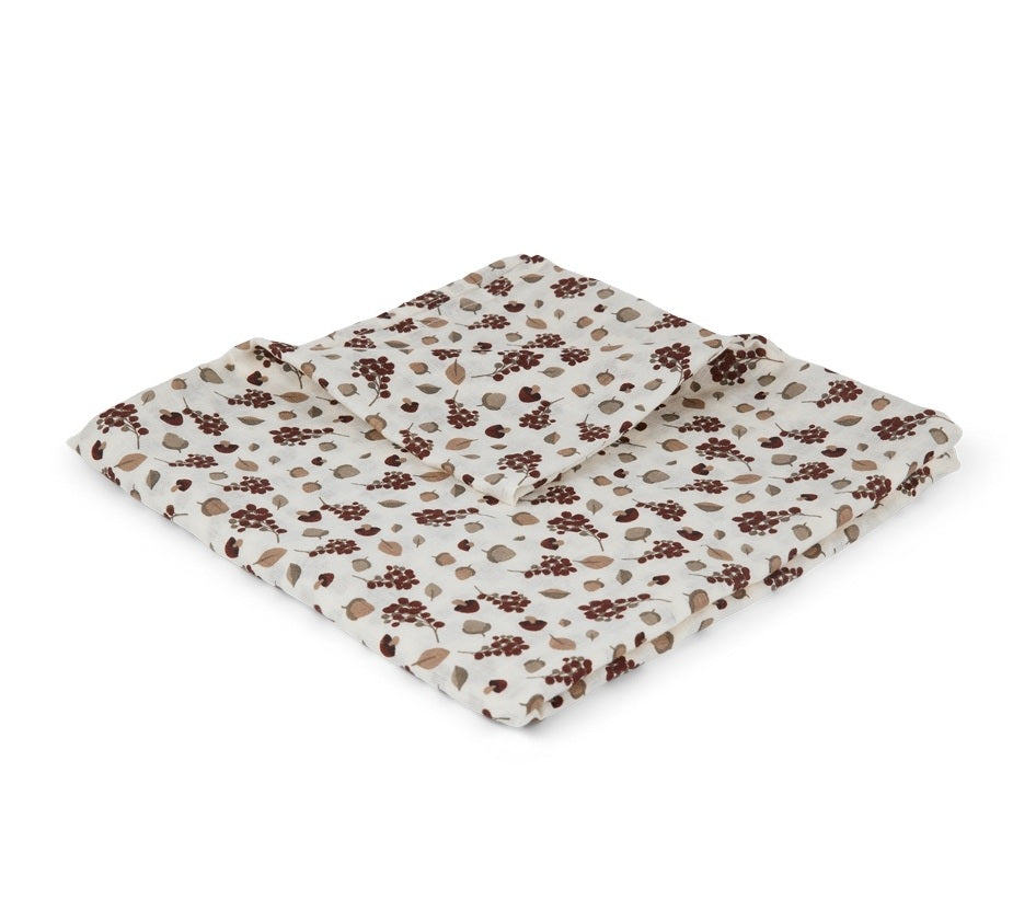 XL Muslin Swaddle Autumn Leaf
