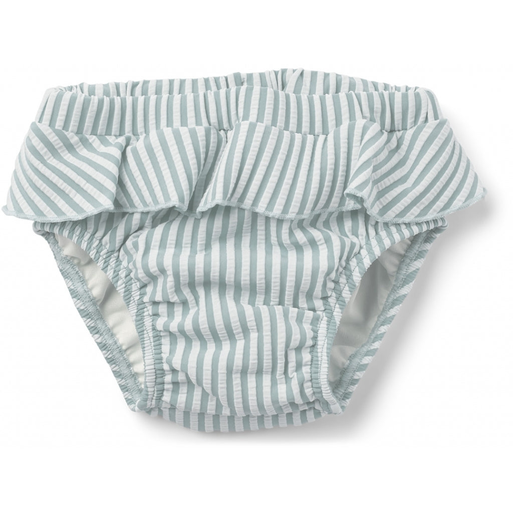 Elise UV Baby Schwimmpants Sea Blue / White