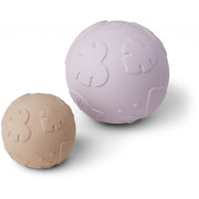 Ensemble de boules pour bébé Thea Lavande / Rose