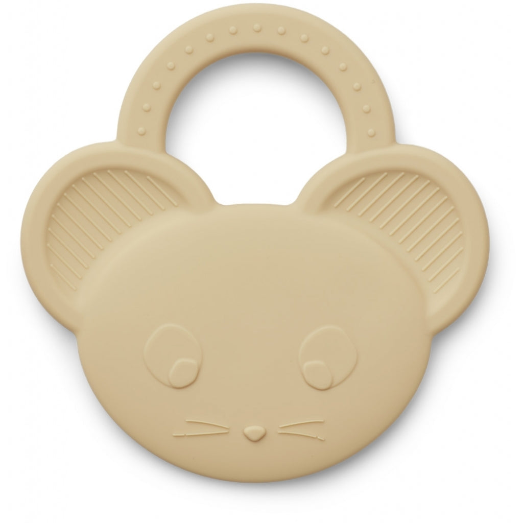 Jouet à mâcher Gemma Mouse, couleur blé jaune
