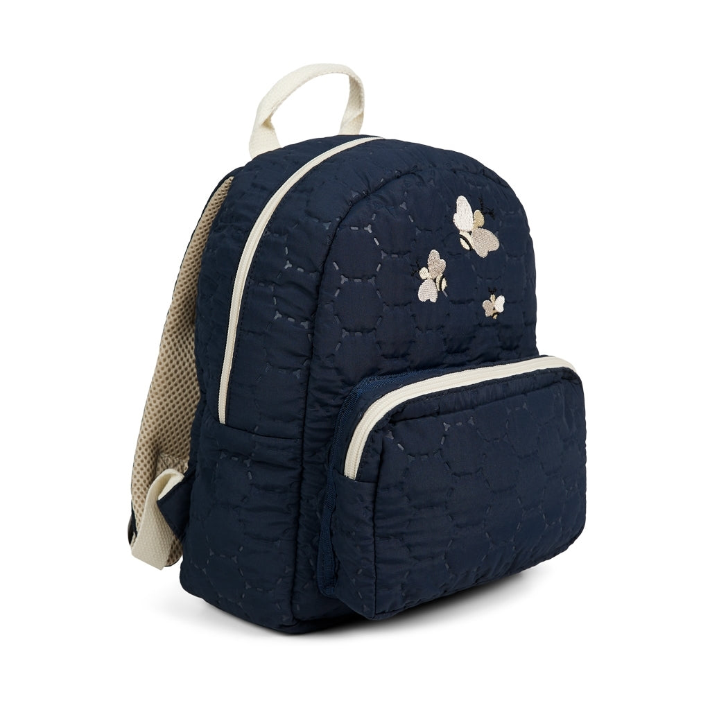 Lot de pailles en silicone Zoe, bleu multicolore