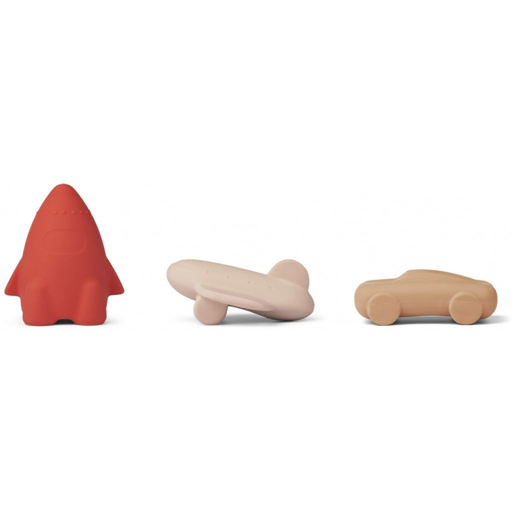 Coffret Jacob Toy Car, Rocket &amp; Airplane Rose Mix