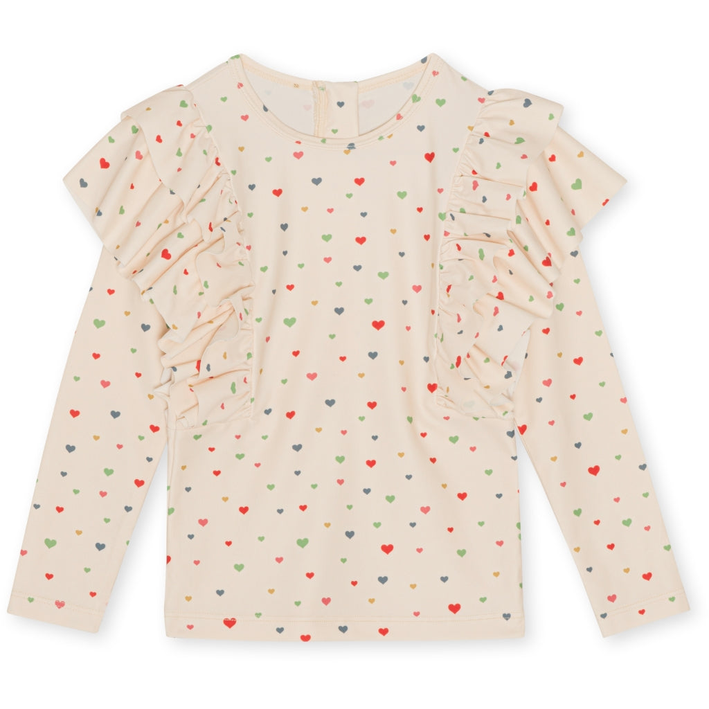 UV Badeshirt Multi Hearts