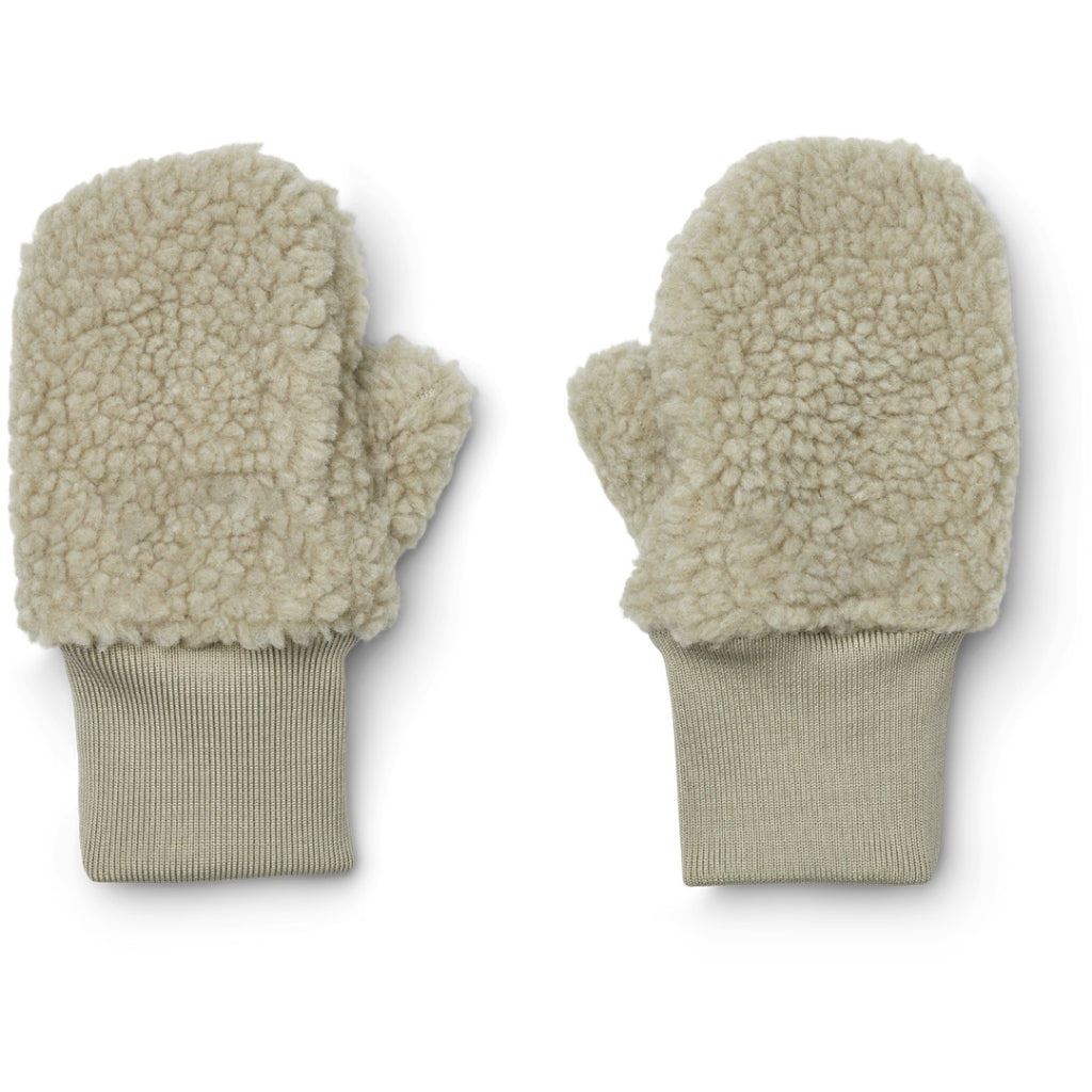 Coy gloves teddy fabric mist