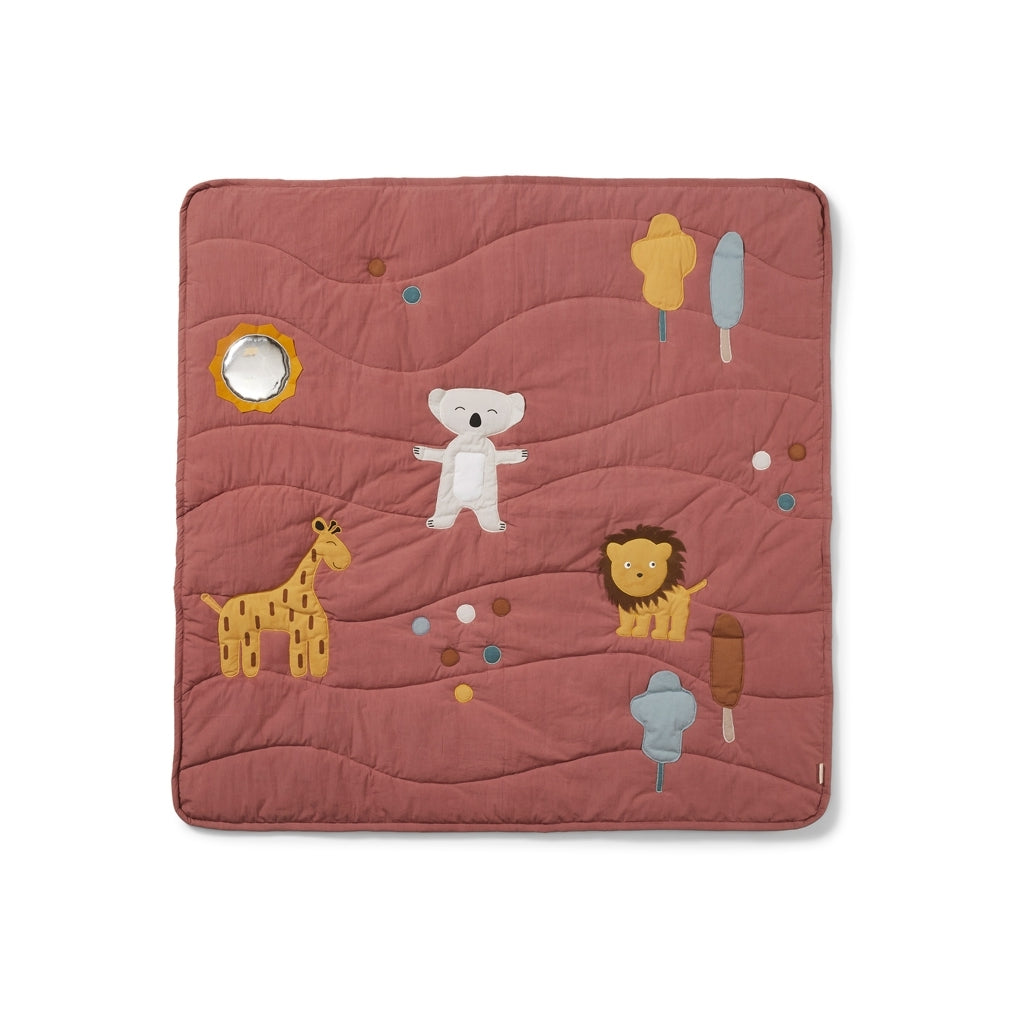 Lot de pailles en silicone Zoe, bleu multicolore