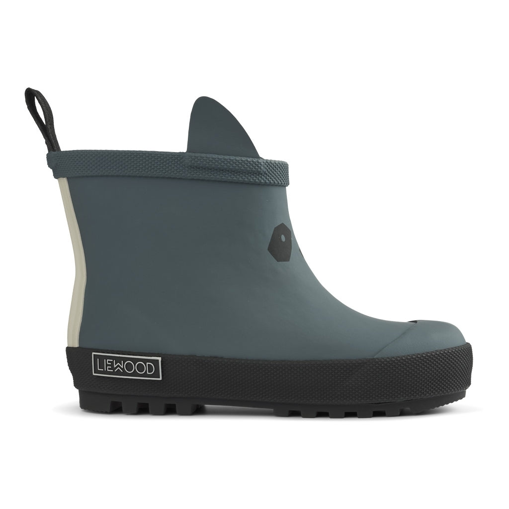 Jesse Gummistiefel gefüttert Blue - Black
