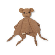 Kuscheltuch Arie Maus Hellbraun
