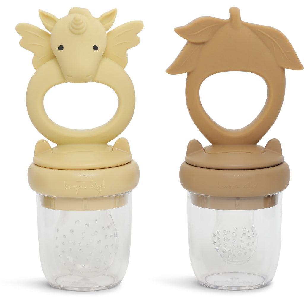 Lot de pailles en silicone Zoe, bleu multicolore