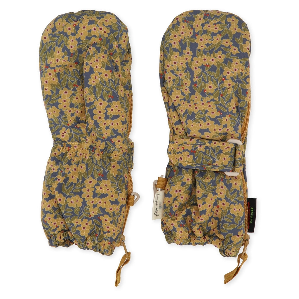 Nohr Schneehandschuhe Winter Leaves Mustard