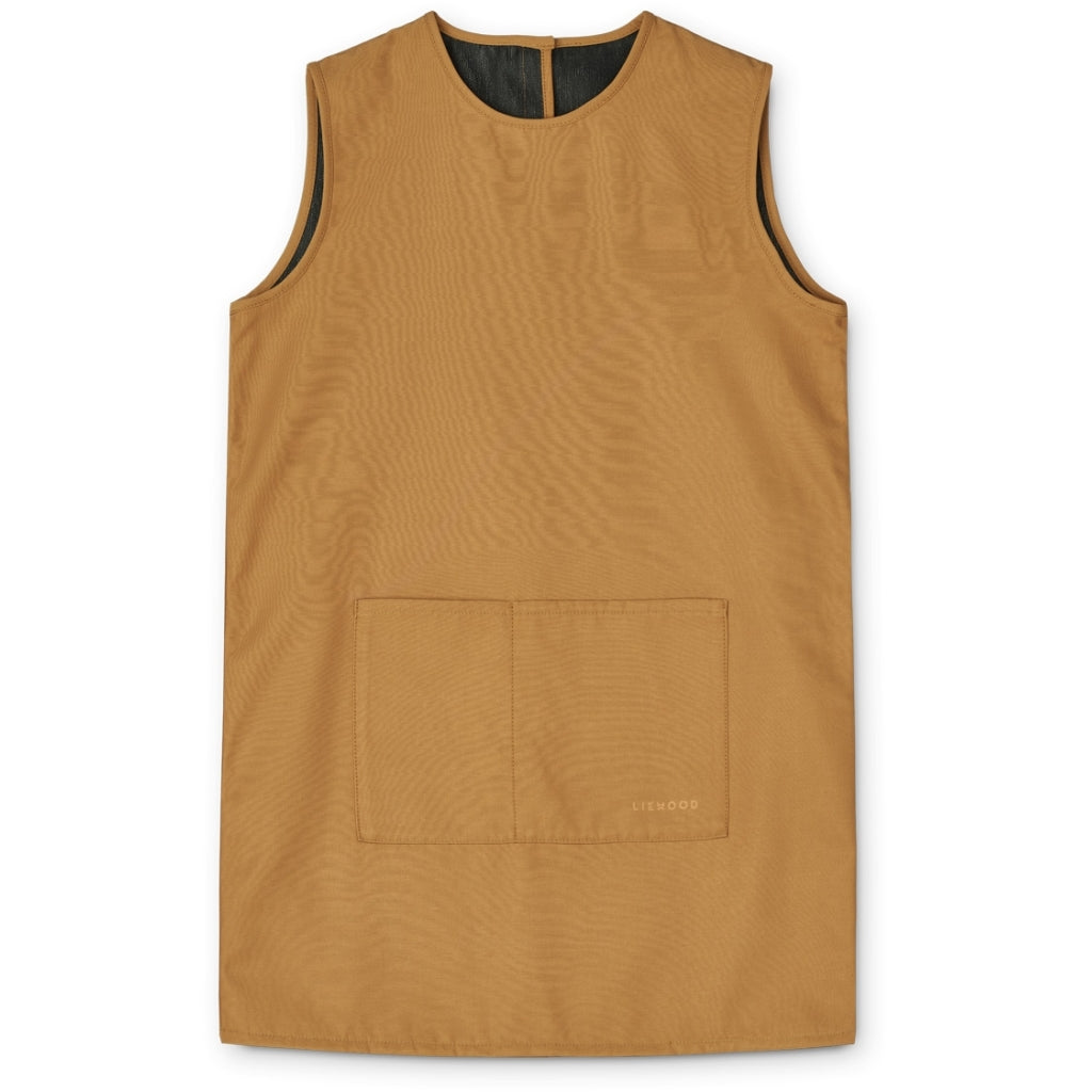 Tablier de peinture caramel doré