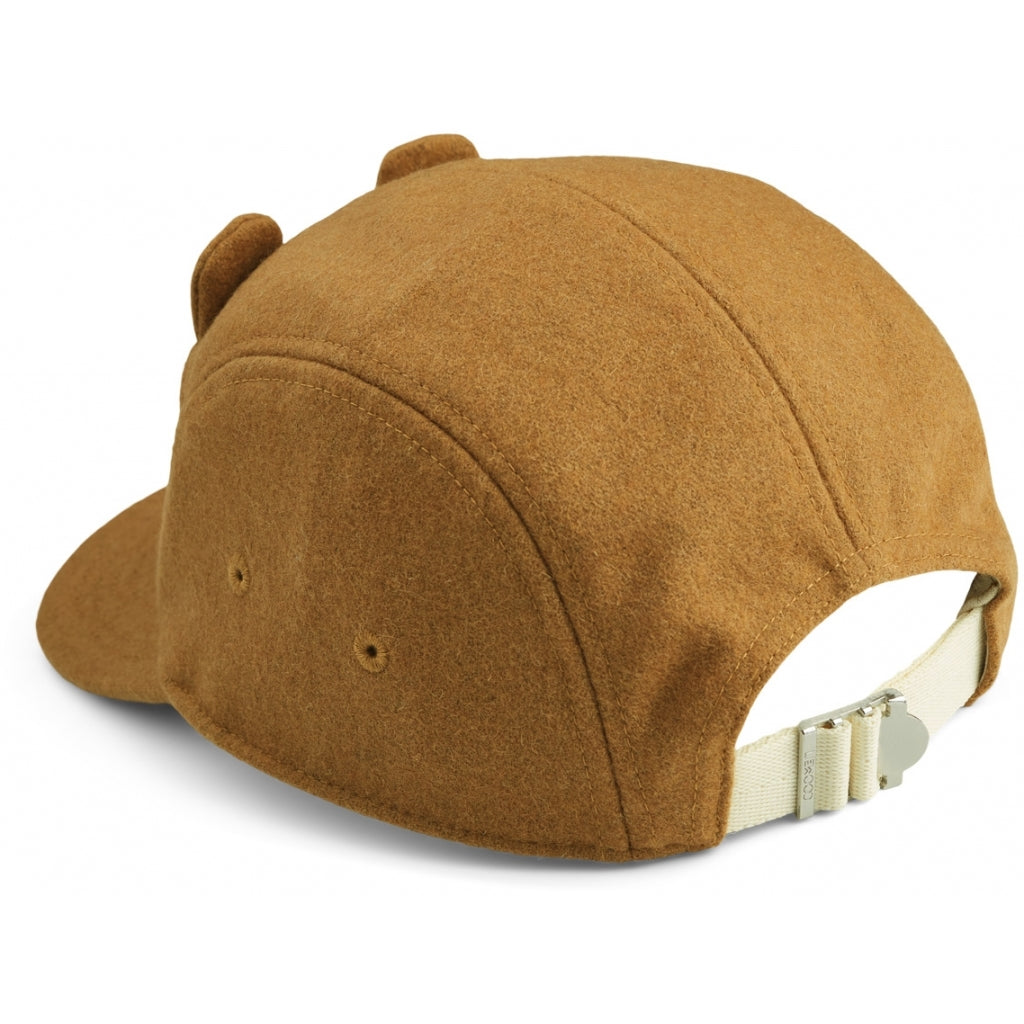 Oreilles en feutre de laine Reese Cap Caramel