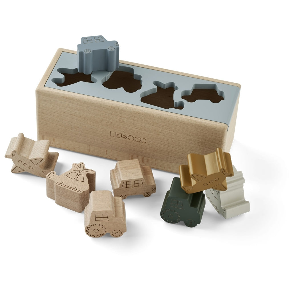 Midas sorting box for vehicles