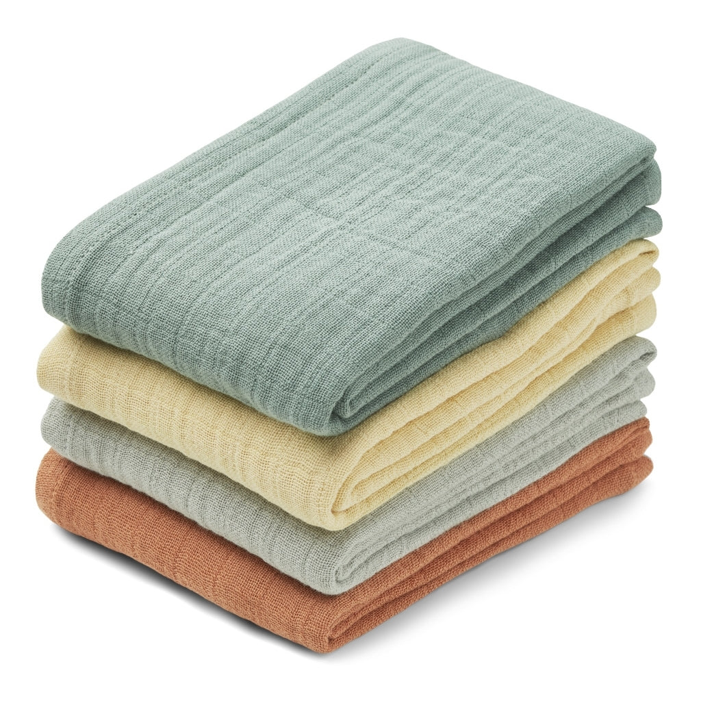 Leah Waffle Muslin Set Tuscany / Creme de la Creme