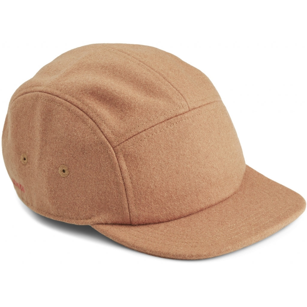 Bonnet Walker en feutre de laine rose Toscane