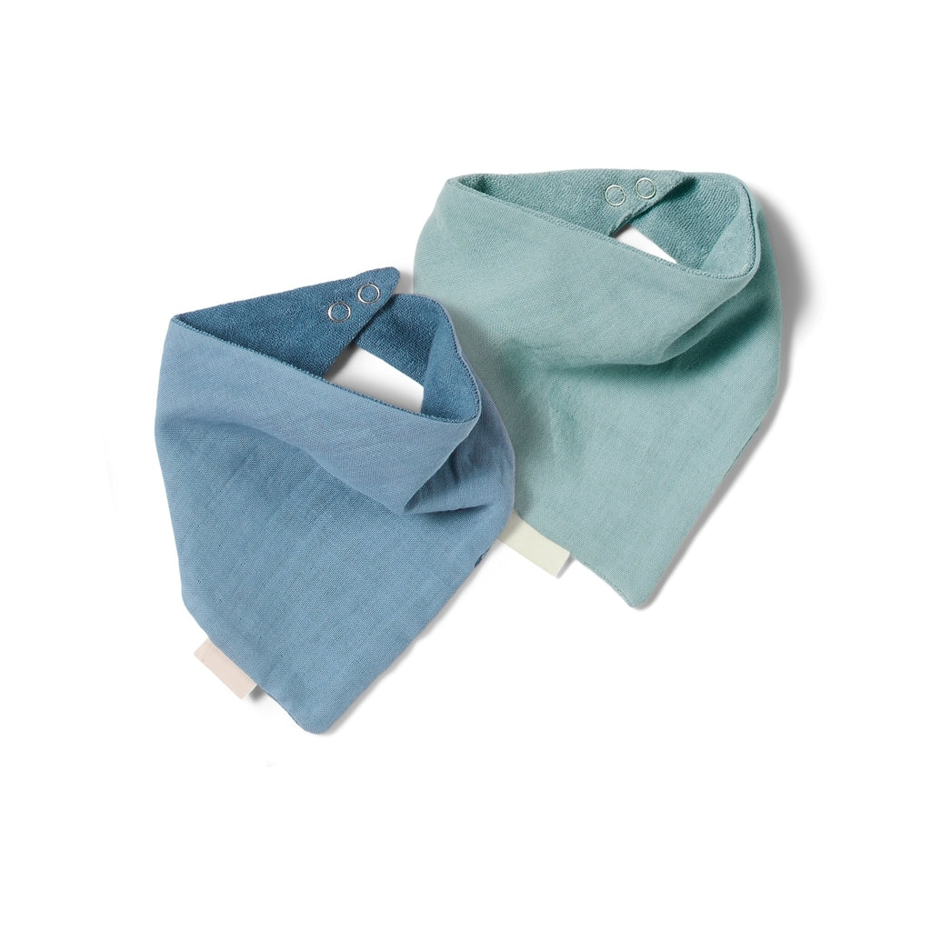 Lot de pailles en silicone Zoe, bleu multicolore