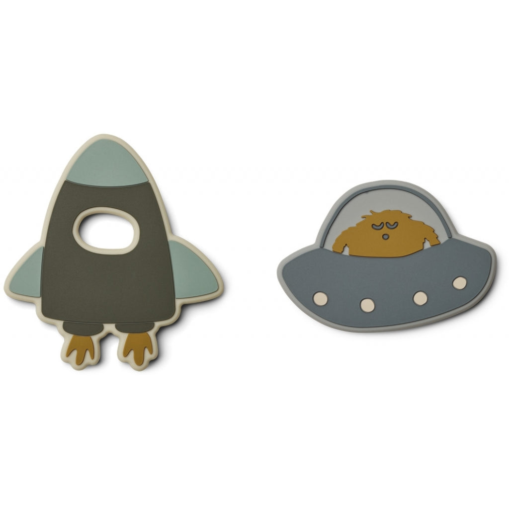 Gia Beiss jouet de préhension Space Blue Mix