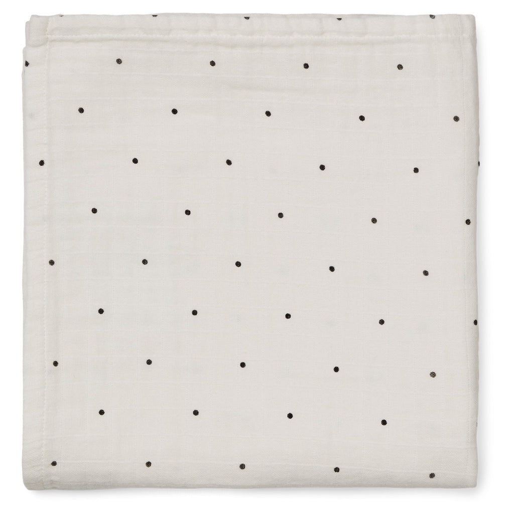 Muslin Swaddle Ben Dot Creme