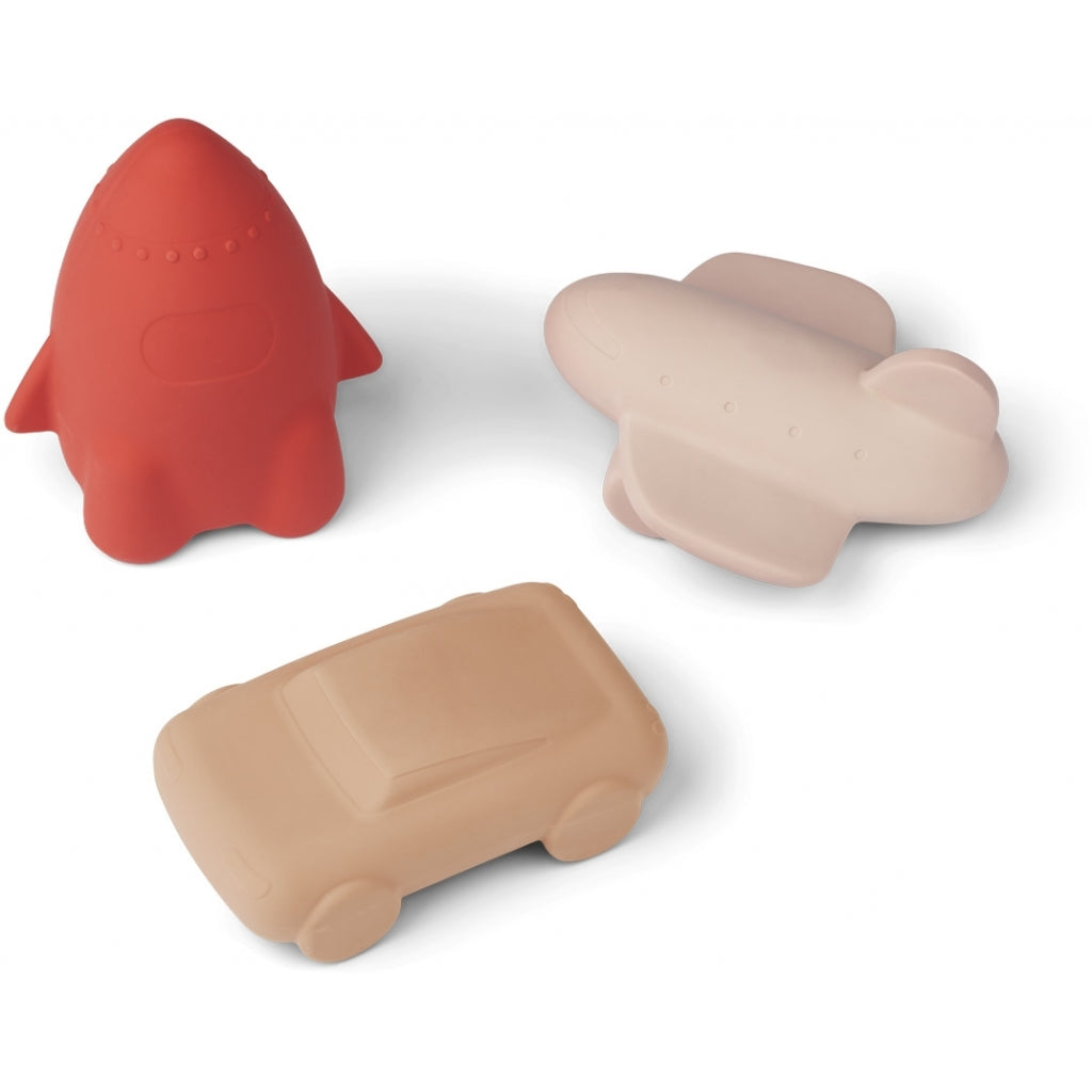 Coffret Jacob Toy Car, Rocket &amp; Airplane Rose Mix
