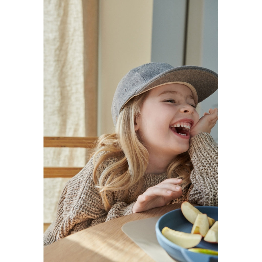Walker Cap Wollfilz Grey Melange
