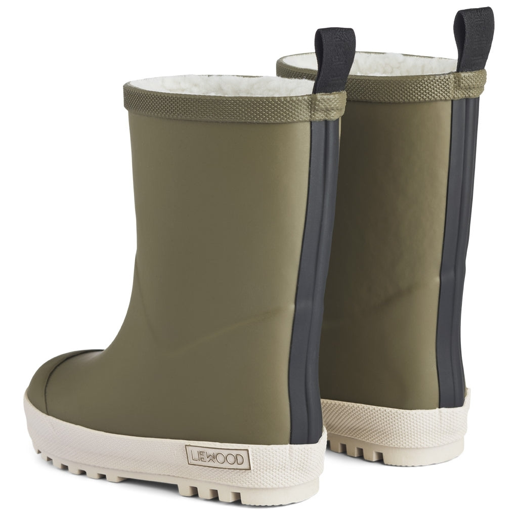 Mason Gummistiefel gefüttert Khaki - Sandy