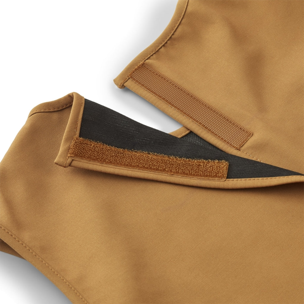 Tablier de peinture caramel doré