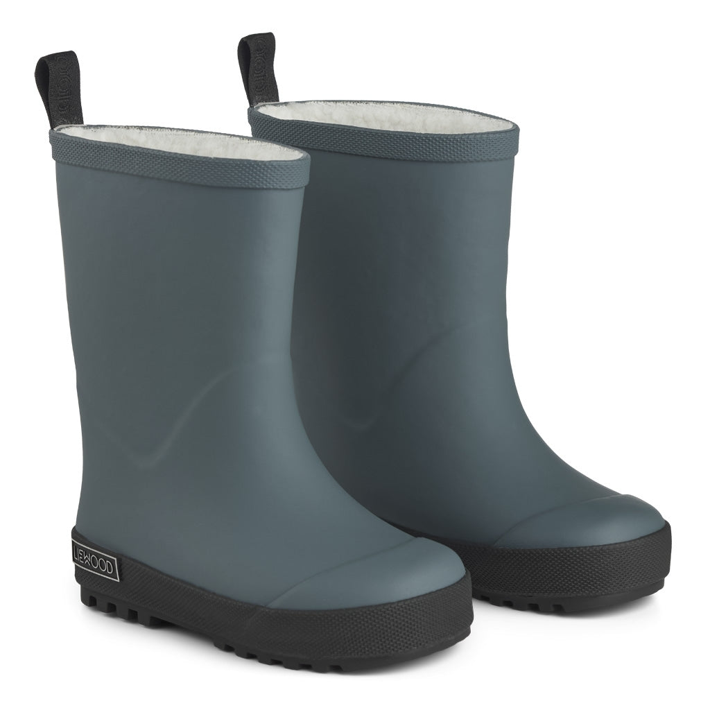 Mason Gummistiefel gefüttert Blue - Black