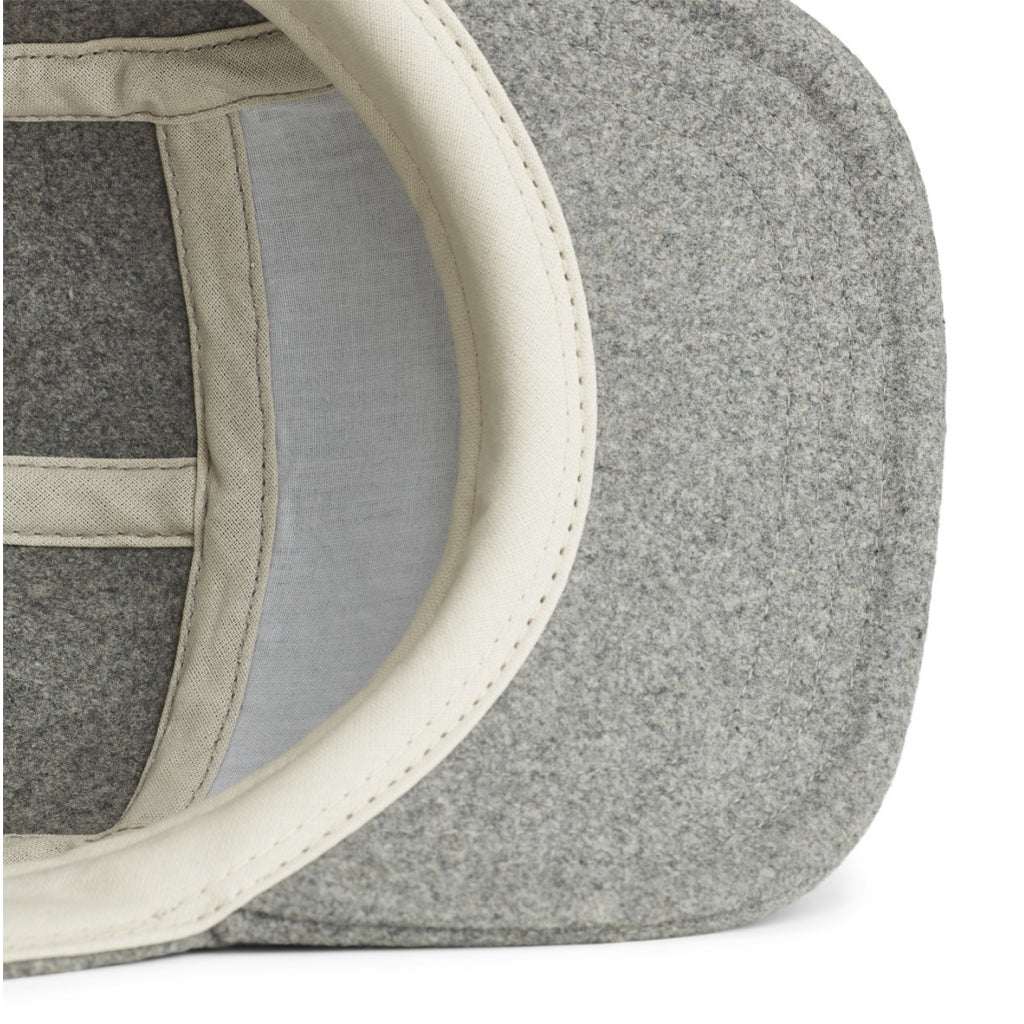 Walker Cap Wollfilz Grey Melange