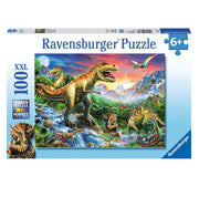 Kinderpuzzle Bei den Dinosauriern