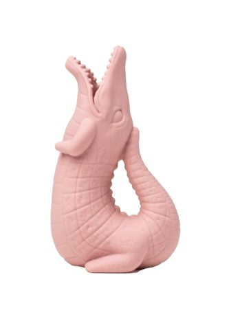 Giesskanne Krokodil Rosa