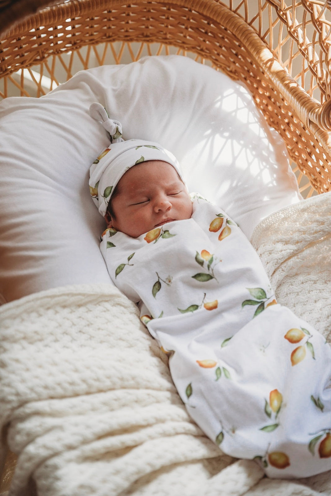 Lemon Snuggle Puck- Sack mit Beanie