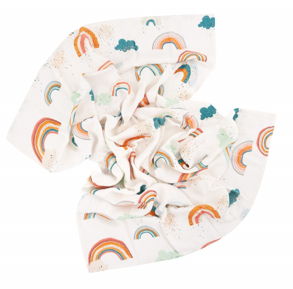 Bambus Muslin Regenbogen